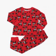 M4368: Kids All Over Print Giraffe Pyjama (2-6 Years)